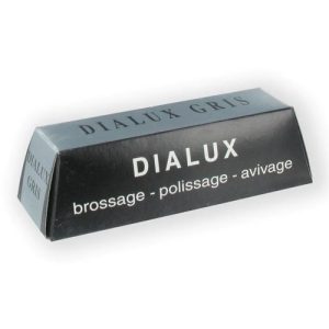 פסטה אפורה DIALUX ( גרגיר בינוני- עדין) (מומלצת  לזהב/פלדה/נירוסטה ( כ - 112 גרם)