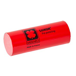 משחת ליטוש (פסטה) ורודה LUXOR Merard ליטוש גס - 6.5 מיקרון - גליל D30 * 80 משקל כ 112 גרם מתאימה לכל המתכות