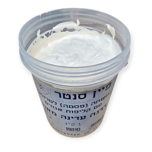 משחה (פסטה) לליטוש עם קליפות אגוזים - (דרגה עדינה מאוד) - 1 ק"ג - Merard צרפת , Super-finishing