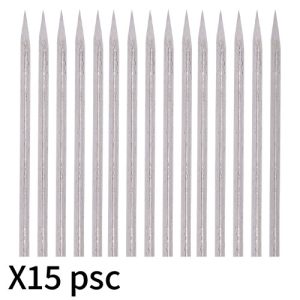 אלקטרודה Tungsten מוט 1 מ"מ למכונת ריתוך חשמלית - מארז 15 יחידות - PEPETOOLS Helix USA