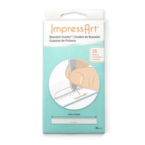 מדבקות עזר להחתמת צמידים - ImpressArt Bracelet Guides