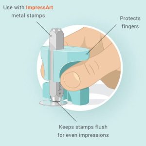 מתקן עזר להטבעת חותמות 4 מ"מ -  ImpressArt