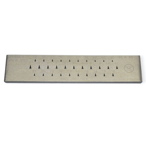 טבלת משיכה משולשת - 31 מידות 3-6 מ"מ - SP 306 210% #TFP320-C - CHINETTI איטליה