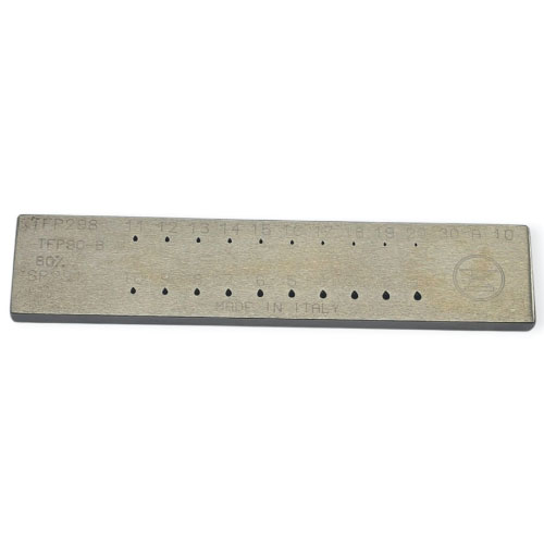 טבלת משיכה טיפה - 20 מידות 1*1 - 3*3 מ"מ - SP 291 80% #TFP90-B - CHINETTI איטליה