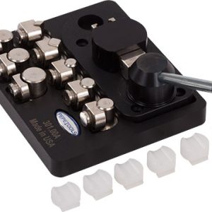 מתקן כיפוף לוחות לטבעות עם סט אביזרים PEPETOOLS ארה"ב(6 חלקים עגולים D12/D14/D16/18/D20/D22) חלק 45 מעלות חלק מרקיזה 60 90 מעלות כולל סט אוקולון