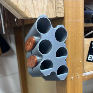 מתקן ארגונית לפצירות וסדנים 6 חורים - Filer™ USA