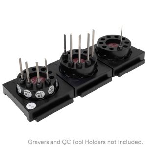 מגשי פלסטיק לאחסון שטיכלים QuickPick QC Storage Trays עם 10 חורים - 3 יחידות - GRS