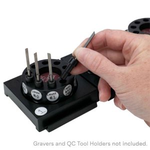 מגשי פלסטיק לאחסון שטיכלים QuickPick QC Storage Trays עם 10 חורים - 3 יחידות - GRS