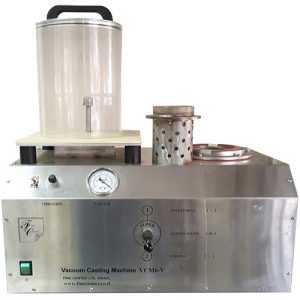 מכונת יציקת ואקום שולחנית VCM6-V משולבת תא ואקום לגבס - מנגנון יציקת סופר קאסט - תוצרת ישראל