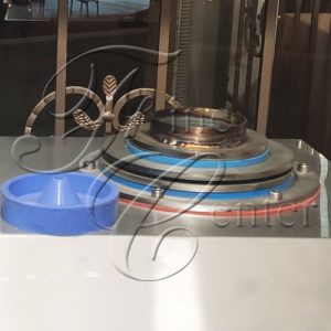 מכונת יציקת ואקום שולחנית VCM6-V משולבת תא ואקום לגבס - מנגנון יציקת סופר קאסט   - תוצרת ישראל