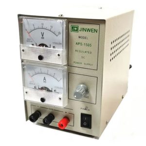 מקור זרם אנלוגי - 5A 0-20V (לציפוי גלווני)
