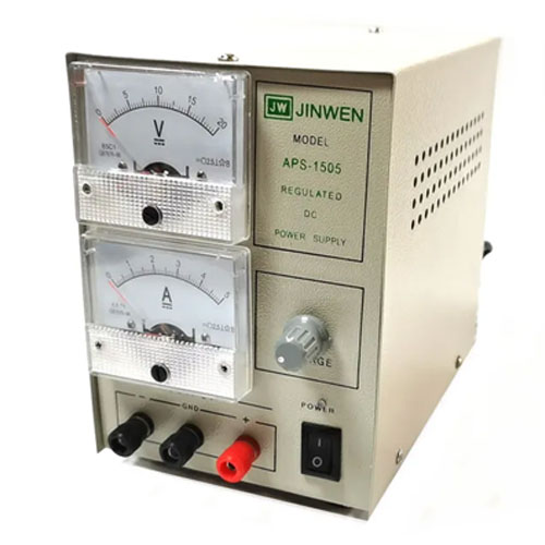 מקור זרם אנלוגי - 5A 0-20V (לציפוי גלווני)