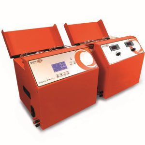 תחנת ציפוי גלווני 2 תאים - מודולרי 1 או 2 ליטר 12V 10A (עמדה אחד -חימום ועירבוב) אנודה טיטניום ונירוסטה BERKEM איטליה