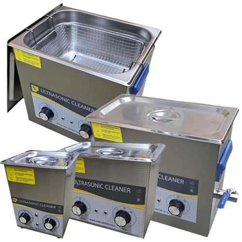 אמבט אולטרסוני אנלוגי FC - טיימר 0-20 דקות - טמפרטורה 0-80C