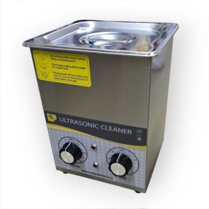 אמבט אולטרסוני אנלוגי 2 ליטר 60W - טיימר 0-20 דקות - טמפרטורה 20-80C - מיכל 150*140*100