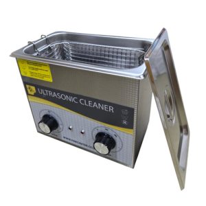 אמבט אולטרסוני אנלוגי 3.2 ליטר 120W - טיימר 0-20 דקות - טמפרטורה 0-80C - מיכל 100*140*240 מ"מ