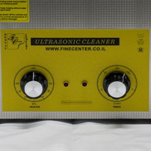 אמבט אולטרסוני אנלוגי 4.5 ליטר 120W - טיימר 0-20 דקות - טמפרטורה 0-80C - מיכל 100*155*300 מ"מ