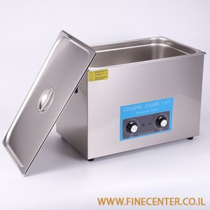 אמבט אולטרסוני אנלוגי 30 ליטר 600W - טיימר 0-20 דקות - טמפרטורה 0-80C - מיכל 200*300*500 מ"מ