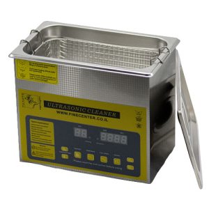 אמבט אולטרסוני דיגיטלי רב תכליתי 3.2 ליטר 120W - טיימר 1-99 דקות - טמפרטורה 0-80C - מיכל 100*140*240 מ"מ