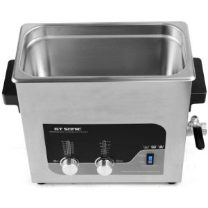 אולטרסוניק 6 ליטר 150W ,טיימר 1-30 דקות ,טמפ" 20-80C מיכל פנימי 150*155*300 מ"מ  כולל סלסלה GT SONIC-T6