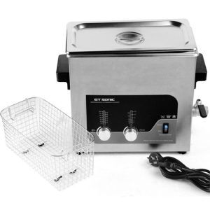 אולטרסוניק 6 ליטר 150W ,טיימר 1-30 דקות ,טמפ" 20-80C מיכל פנימי 150*155*300 מ"מ  כולל סלסלה GT SONIC-T6