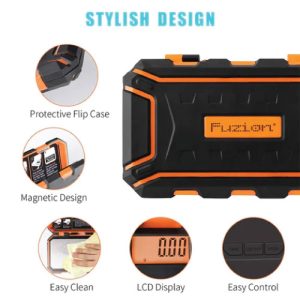 משקל נייד מקצועי FUZION עד 200 גרם דיוק 0.01 גרם - הפעלת סוללות AAA*2 (לא כלול) - באריזה קשיחה