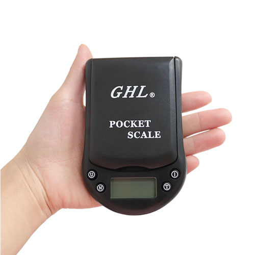 משקל נייד מיני GHL עד 200 גרם דיוק 0.01 גרם - הפעלת סוללות AAA*3 - (לא למסחר - ללא אחריות)