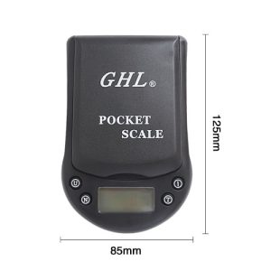משקל נייד מיני GHL עד 200 גרם דיוק 0.01 גרם - הפעלת סוללות AAA*3 - (לא למסחר - ללא אחריות)