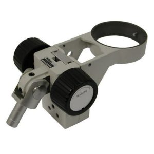 מחזיק עם התקן פוקוס למיקרוסקופ NIKON (קוטר חור 76 מ"מ) חיבור פין 15.8 מ"מ