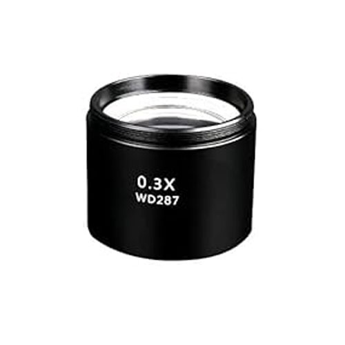 עדשה X0.3 למיקרוסקופ - מרחק עבודה 287 מ"מ למיקרוסקופ סיני