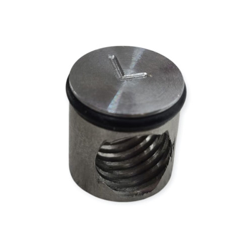 תבריג שמאלי לציר מרכזי לכדור שיבוץ מיני 3/4" GRS Micro block