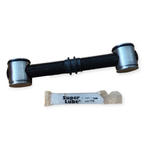 ערכת הברגה לכדור שיבוץ 5'' GRS (ציר מרכזי + תבריגים + גריז)