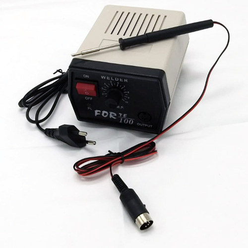 תחנת מלחם לשעווה + ידית עם ראש מובנה (220V) טמפרטורה משתנה - FORTE 100